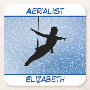 Porta-copo De Papel Quadrado Glitter Aerialist
