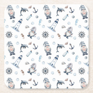 Porta-copo De Papel Quadrado Gnomos náuticos!