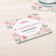 Graduação Floral Rosa 
