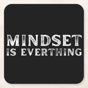 Porta-copo De Papel Quadrado Growth Mindset Empreendedor Malhação de Professore