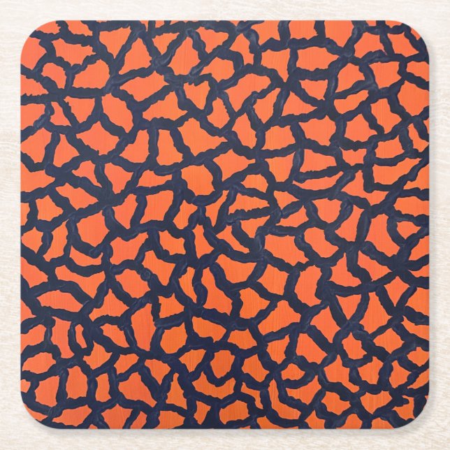 Porta-copo De Papel Quadrado Hallowsheen (Frente)
