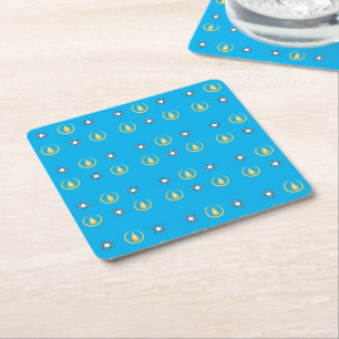 Porta-copo De Papel Quadrado Happy Hanukkah