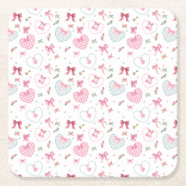 Porta-copo De Papel Quadrado Harmonia