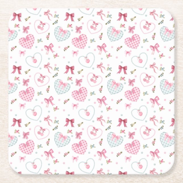 Porta-copo De Papel Quadrado Harmonia (Frente)