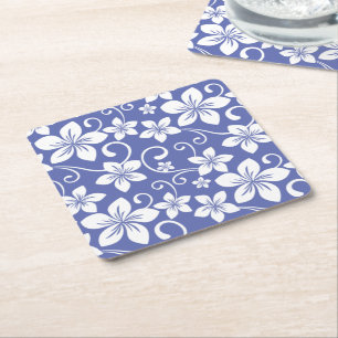 PORTA-COPO DE PAPEL QUADRADO HAWAII AZUL (PERIWINKLE)