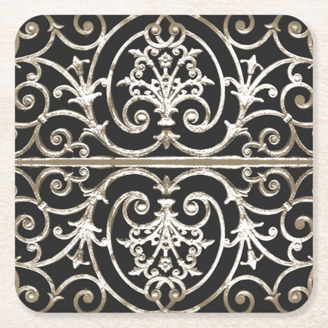 Porta-copo De Papel Quadrado Highgate Iron (Frente)