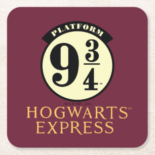 Porta-copo De Papel Quadrado Ícone do Platform 9 3/4 HOGWARTS™ EXPRESS