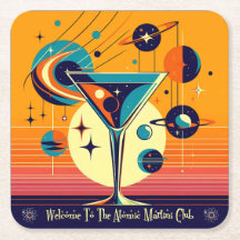 Idade Espacial Bem-Vindo Ao Clube Atômico Martini
