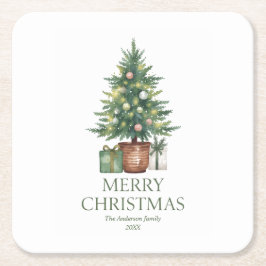 Porta-copo De Papel Quadrado Impressão All-Over Apron