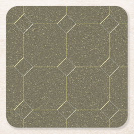 Porta-copo De Papel Quadrado Impressão Metálica