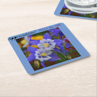 Porta-copo De Papel Quadrado Inspiração