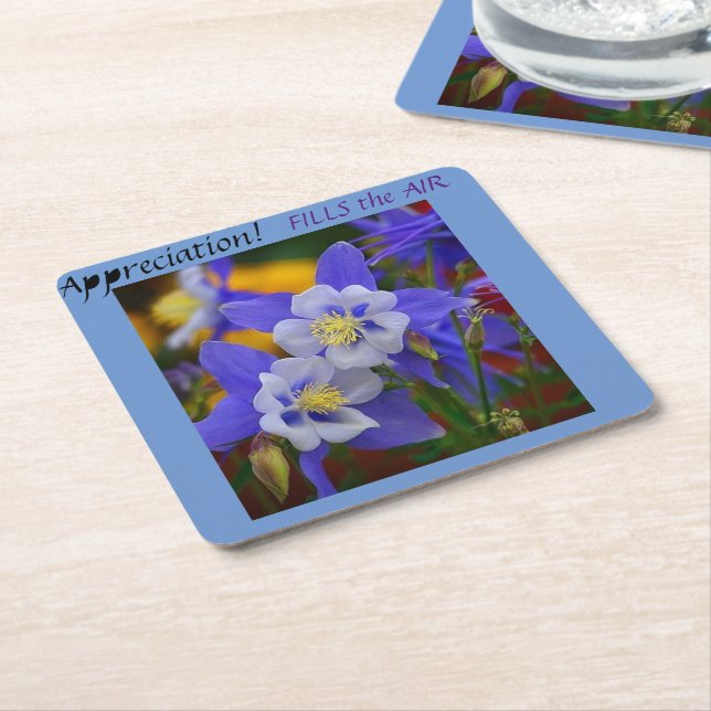 Porta-copo De Papel Quadrado Inspiração (Inclinado)