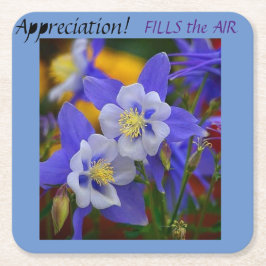 Porta-copo De Papel Quadrado Inspiração