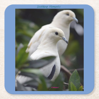 Porta-copo De Papel Quadrado Inspiring Square Paper Coaster