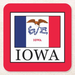 Porta-copo De Papel Quadrado Iowa