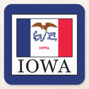 Porta-copo De Papel Quadrado Iowa