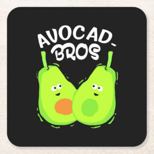Porta-copo De Papel Quadrado Irmão Avocado