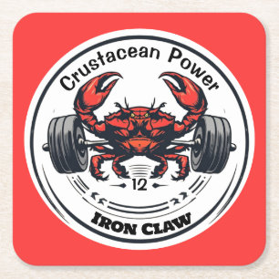 Porta-copo De Papel Quadrado Iron Claw