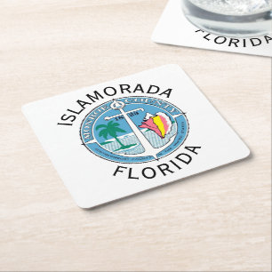 Porta-copo De Papel Quadrado Islamorada - Florida Keys