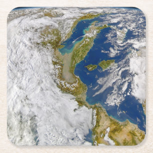 Porta-copo De Papel Quadrado Itália E O Mar Adriático.