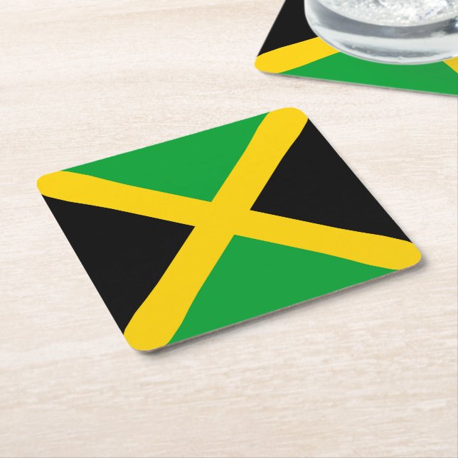 Porta-copo De Papel Quadrado Jamaica (Inclinado)