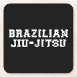 Porta-copo De Papel Quadrado Jiu Jitsu