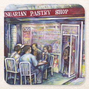 Porta-copo De Papel Quadrado Jocund