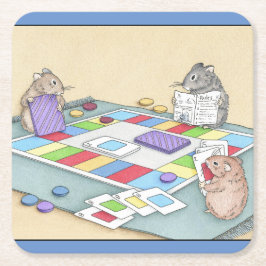 Porta-copo De Papel Quadrado Jogos de Hamster