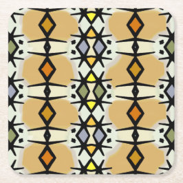 Porta-copo De Papel Quadrado Joias das Portas copos do Congo