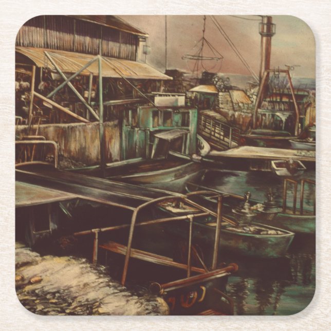 Porta-copo De Papel Quadrado Joys of Jaffe (Frente)