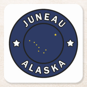 Porta-copo De Papel Quadrado Juneau Alasca