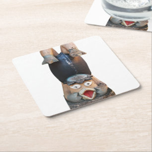 Porta-copo De Papel Quadrado Kappa 河 童 Handstand