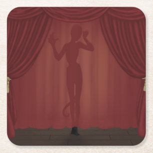 Porta-copo De Papel Quadrado La Fin Absolue