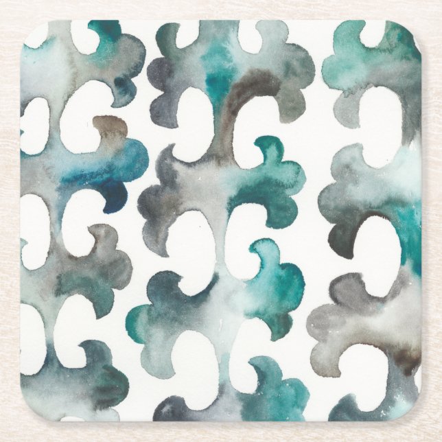 Porta-copo De Papel Quadrado La Mer (Frente)