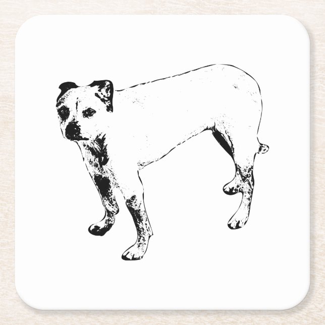 Porta-copo De Papel Quadrado Lantern-Lit Lookout (Frente)