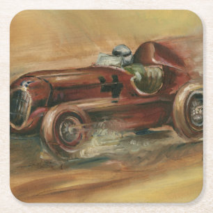 Porta-copo De Papel Quadrado Le Mans Racecar por Ethan Harper