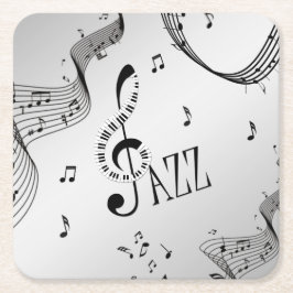 Porta-copo De Papel Quadrado Legal Jazz