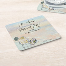 Life's a Beach Chair Retirement Party 