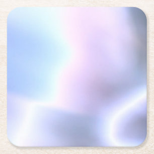 Porta-copo De Papel Quadrado Lilac Lights Paper Coaster