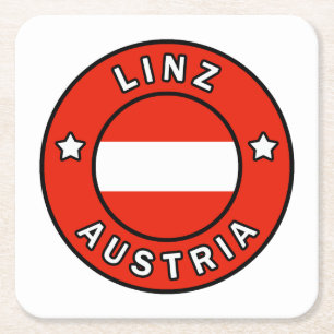 Porta-copo De Papel Quadrado Linz Austria