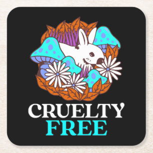 Porta-copo De Papel Quadrado Livre de crueldade