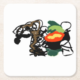 Porta-copo De Papel Quadrado Llama joy