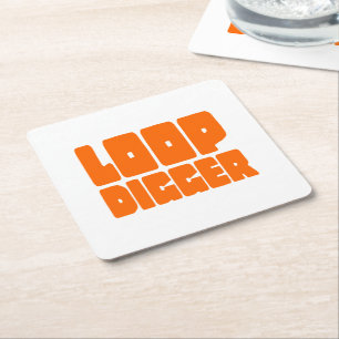 PORTA-COPO DE PAPEL QUADRADO LOOP DIGGGGER
