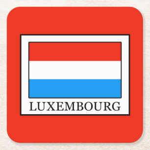 Porta-copo De Papel Quadrado Luxemburgo