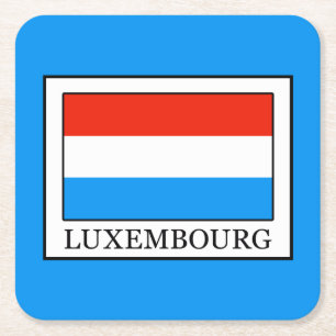 Porta-copo De Papel Quadrado Luxemburgo
