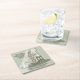 Porta-copo De Papel Quadrado Luz do meu