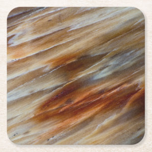 Porta-copo De Papel Quadrado Madeira Petrificada