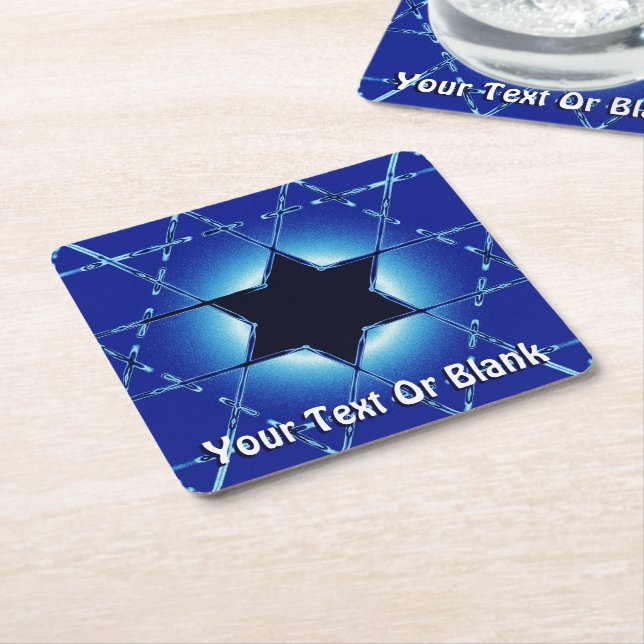 Porta-copo De Papel Quadrado Magen Gimel (Inclinado)