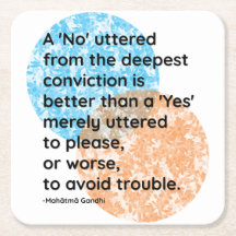 Mahatma Gandhi Sim e Sem Cotações