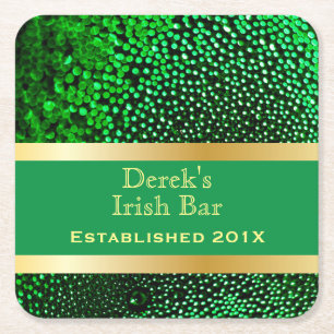 Porta-copo De Papel Quadrado Man Cave Engraçado Beer